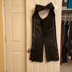 Leather chaps